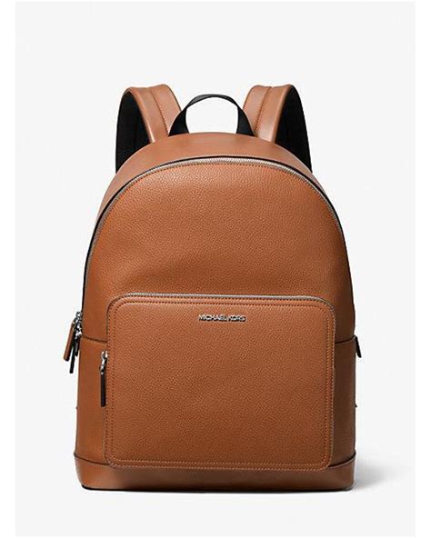 michael kors commuter bag|Cooper Slim Pebbled Leather Commuter Sling Pack .